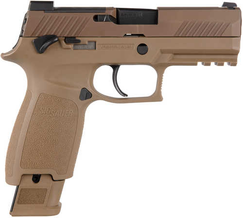 Sig Sauer P320 M18 Pistol 9mm 3.90" Barrel 21 Round Coyote Finish-img-0