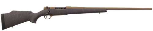 Weatherby Mark V Accumark LTD 300 Magnum 26" Barrel Black With Gray and Brown Accents Burnt Bronze Cerakote