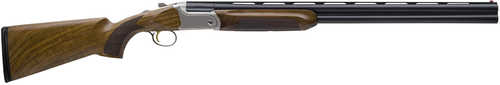 EAA Akkar 812 Field Over/Under Shotgun 12 Gauge 28" Barrel 3" Chamber Silver Walnut