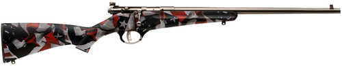 Savage Rascal 22 Long Rifle 16.13" Barrel American Flag Youth/Compact Stock Right Hand 13801