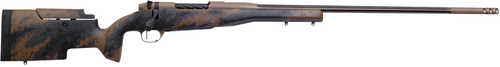Weatherby Mark V Accumark LTD Rifle 6.5 RPM 24" Barrel Black With Gray & Brown Accents Burnt Bronze Cerakote