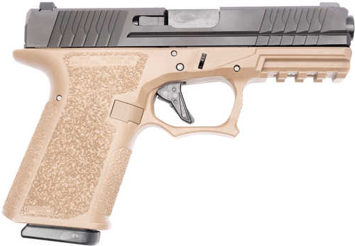 <span style="font-weight:bolder; ">Polymer80</span> PFC9 Compact Pistol 9mm 4" 15 Round Aggressive Texture Flat Dark Earth Grip