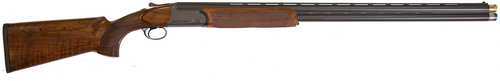 Rizzini BR110 Sporter O/U Shotgun 12 Gauge 32" Vent Rib Barrel 3" Chamber Matte Gray Receiver Turkish Walnut Stock With Fixed Adjustable Comb