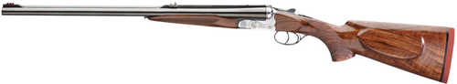 Rizzini Rhino Express Double Rifle 470 Nitro 23" Barrel Coin Anodized Silver Receiver Oiled Turkish Walnut Gun Stock With Pistol Grip