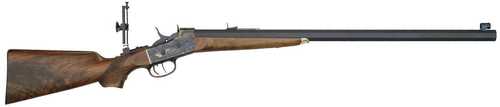 Taylors Rolling Block John Bodine Rifle 45-70Gov 34" Walnut/CH-img-0