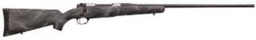 Weatherby Mark V Back Country Ti 280 Ackley Improved Rifle 26" Barrel Graphite Black Cerakote Stock – Visible Carbon Fiber With Gray Sponge Pattern Accents