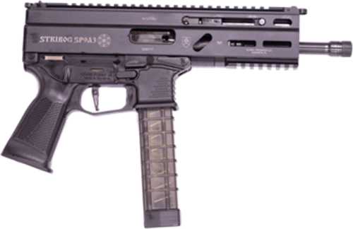 Grand Power Stribog SP9A3 Pistol 9mm 8" Threaded Barrel Flip up Front and Rear Sights