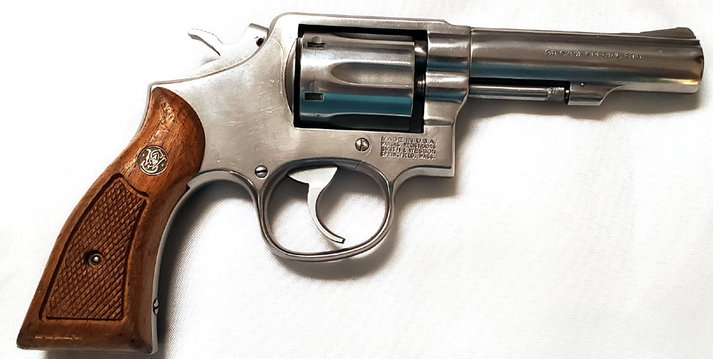 Smith & Wesson 64-5 Revolver 38 Special 4" Barrel 6 Shot Stainless Steel Finish Very Good Condition