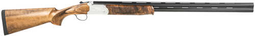 ATI Cavalry Engraved Shotgun 12 Gauge 30" Barrel 3" Chamber Silver Oiled Turkish Walnut