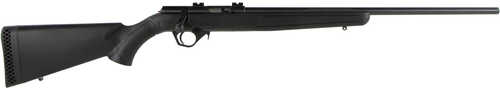 Mossberg 817 Bolt Action Rifle 17 HMR 21" Barrel 5 Round Capacity Synthetic Black Stock Blued