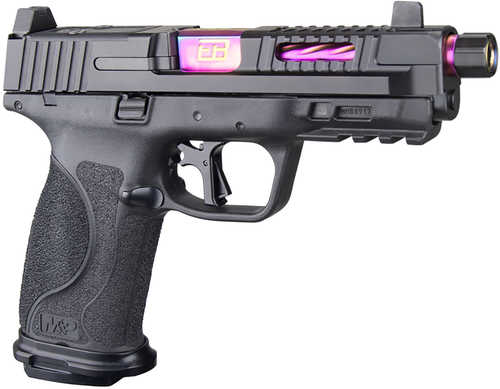 Ed Brown MPF2 Fueled M&P F2 Pistol 9mm Luger 17 Round Capacity Black Frame With Purple Barrel