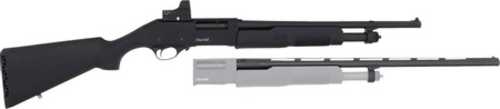 European American Arms AKKAR 620 20 Gauge Combo Pump Action 26" & 18.5" Barrels W/Red Dot Poly Black Stock