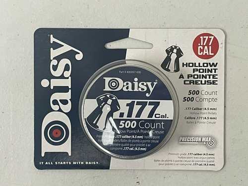 Daisy Outdoor Products .177 Caliber Hollow Point 500 ct. Tin Model: 7780