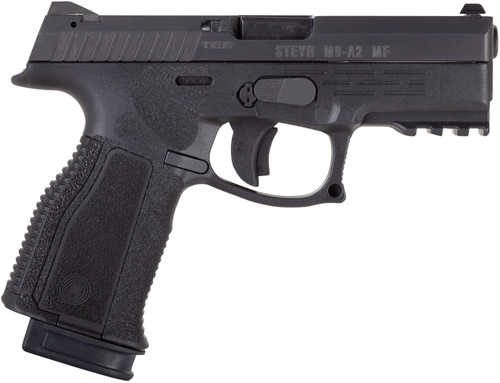 Steyr M9-A2 MF Pistol 9mm Luger 4" Barrel 17 Round Black Steel Slide Interchangeable Backstrap Grip