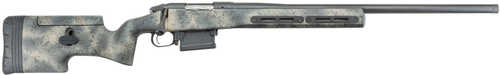 Bergara Premier Ridgeback Rifle 6.5 PRC 26" Barrel Woodland Camo Grayboe w/Adjustable Cheek Stock Black Graphite Cerakote