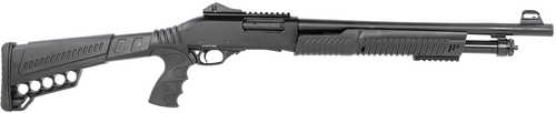 Sds Slb X3 Tactical Pump Shotgun 12 Ga 3" Chamber 18.50" Barrel 5 Round Black Fixed Pistol Grip With Shell Storage Stock Fiber Optic Front Sight Picatinny Rail Handguard