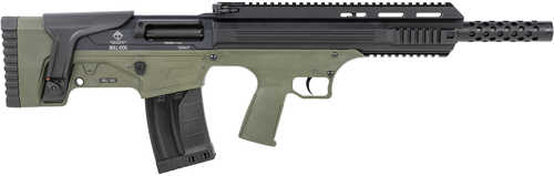 Click to see larger image. ATI Bulldog Shotgun 12 Ga 3" Chamber 18.50" Barrel 5 Round Black Finish Green Fixed Bullpup Stock