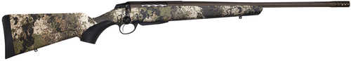 Tikka T3x Lite Full Size 300 Win Mag 3+1 24.30" Midnight Bronze Cerakote Fluted Threaded Barrel, Drilled & Tapped Steel Receiver, Veil Wideland Fixed Synthetic Stock