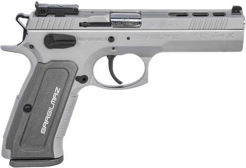 Sar USA K-12 Sport X Duty Pistol 9mm Luger 4.7" Barrel 17 Round Matte Stainless Steel Gray Finish