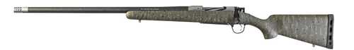 Christensen Arms Ridgeline Rifle<span style="font-weight:bolder; "> 300</span> <span style="font-weight:bolder; ">PRC</span> 26" Barrel 3+1 Capacity Green/Black & Tan Webbing Stock Left Hand