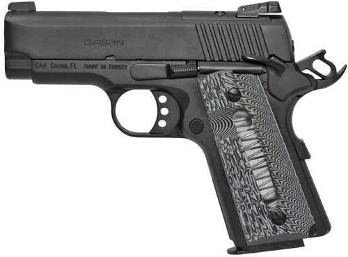 European American Armory Girsan Mc1911sc Pistol 3.4" Barrel 45 Acp Ultimate Blued