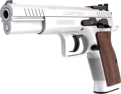 Tanfoglio Limited Pro Pistol 40 S&W 4.8" Barrel 14 Round Hard Chrome Steel Brown Polymer Grip