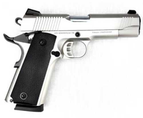 SDS Imports 1911CSS45 Carry 45 ACP 4.25" Barrel 8+1 Stainless Steel Slid Black Polymer Grip
