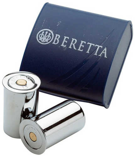 Beretta Snap Caps 12 Gauge Deluxe Nickeled Brass 2-pack-img-0