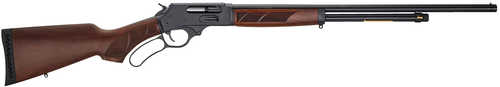 Henry <span style="font-weight:bolder; ">Lever</span> Side Gate Shotgun 410 Gauge 24" Barrel 6 Rd Blued Finish American Walnut Stock