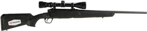 <span style="font-weight:bolder; ">Savage</span> <span style="font-weight:bolder; ">Arms</span> Axis XP Compact Rifle 243 Win 20" Barrel Black Synthetic Stock Includes Weaver 3-9x40mm Scope