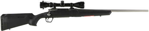 Savage Axis XP Rifle 308 Win 22" Barrel 3-9X40 Weaver Scope Black Ergo Stock Stainless Steel Finish