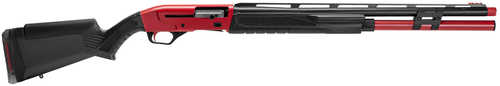 Stevens Renegauge Competition Shotgun 12 Ga 3" Chamber 24" Barrel 9 Round Red Cerakote Receiver Matte Black Monte Carlo Stock
