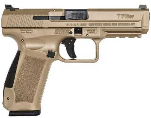 Century Canik TP9SF Special Forces Semi-Auto Pistol 9mm Luger 4.46" Barrel (1)-10Rd Mag Flat Dark Earth Polymer Finish
