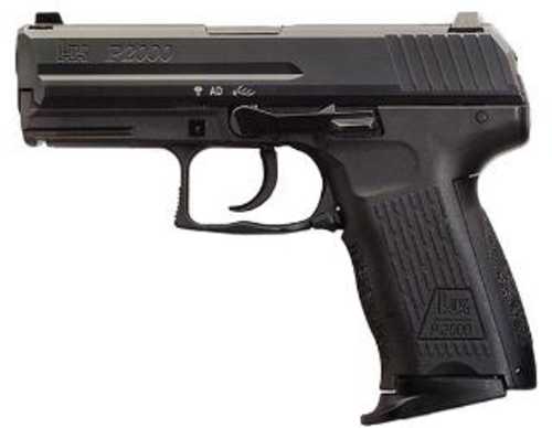 H&K P2000V3 Semi-Auto Pistol 9mm Luger 3.66" Barrel (3)-10Rd Mags Night Sights Black Polymer Finish