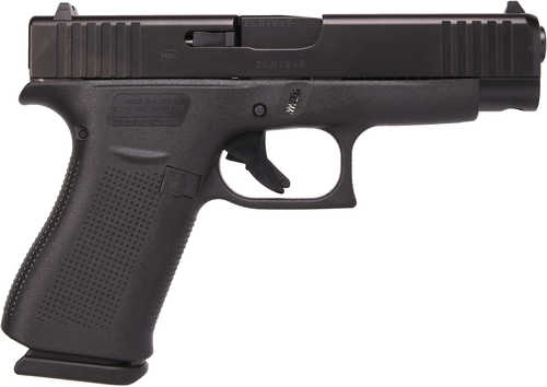 Glock G48 Semi-Auto Pistol 9mm Luger 4.01" Barrel (2)-10Rd Mags Adjustable Sights Gas Nitride Black Polymer Finish