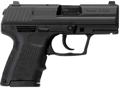 HK P2000 SK V3 Sub-Compact Semi-Auto Pistol 9mm Luger 3.27" Barrel (1)-10Rd Mag Night Sights Fiber Reinforced Polymer Frame Black Finish