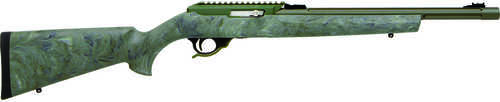 Tactical Solutions X-Ring VR Semi-Auto Rifle 22LR 16.5" Barrel (1)-10Rd Mag Ghillie Green Fixed Houge Stock OD Finish