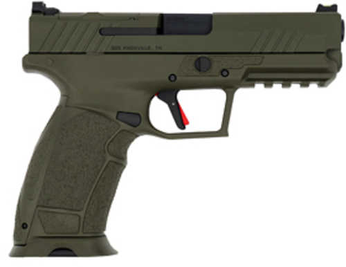 SDS Imports PX-9 Gen3 Semi-Auto Striker Fired Pistol 9mm Luger 4.11" Barrel (1)-18Rd,(1)-20Rd Mags Right Hand Fiber Optic Front, Black Serrated Adjustable Rear Sights OD Green Finish