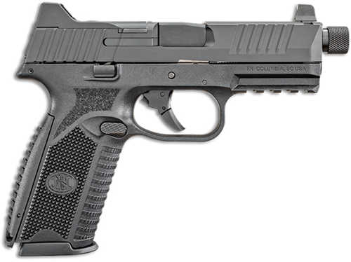 FN America 509 Tactical Semi-Auto Pistol 9mm Luger 4.5" Barrel (1)-17Rd,(1)-24Rd Mags Black Polymer Finish