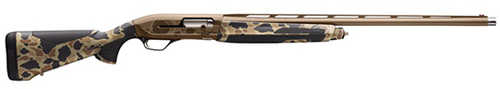 Browning Maxus II Wicked Wing Semi-Auto 12Ga. Full Size Shotgun 3.5" Chamber 28" Barrel 4Rd Capacity Right Hand Vintage Tan Camo/ Burnt Bronze Cerakote Finish