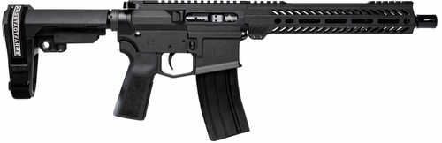 Angstadt Arms UDP-556 Semi-Auto Metal Frame Pistol 223 Remington 11.5" Barrel (1)-30Rd Mag Black Polymer Grip Aluminum Finish