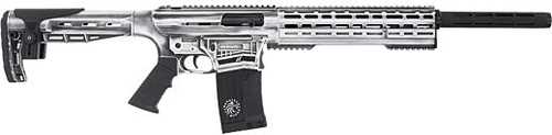 Garaysar Fear 116 AR-Style 12 Gauge Semi-Auto Shotgun 3" Chamber 20" Barrel (2)-5Rd Mags Tactical Synthetic Stock White/Black Finish