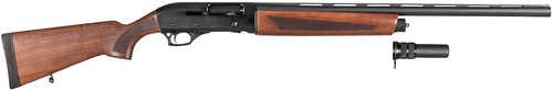 SDS Imports AR-TO2HW Semi Auto Shotgun 12 Gauge 26" Barrel Black Finish Hardwood Stock