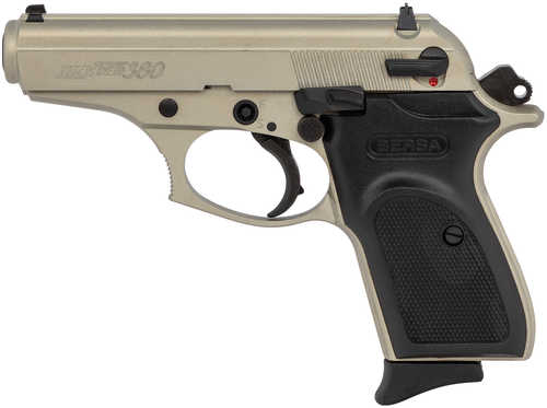 Bersa Thunder Pistol 380 ACP 3.5" Barrel Nickel Finish 8 Round