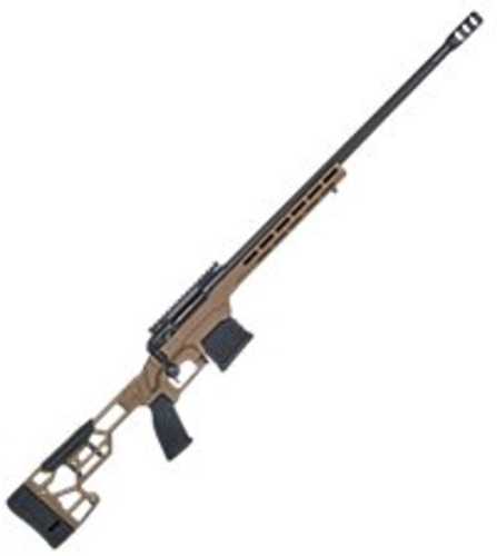 Savage Arms 110 Precision Bolt Action Rifle 6.5 PRC 24" Barrel (1)-7Rd Mag Adjustable MDT LSS XL Aluminum Chassis Stock Matte Black Rec/Barrel Flat Dark Earth Cerakote Finish