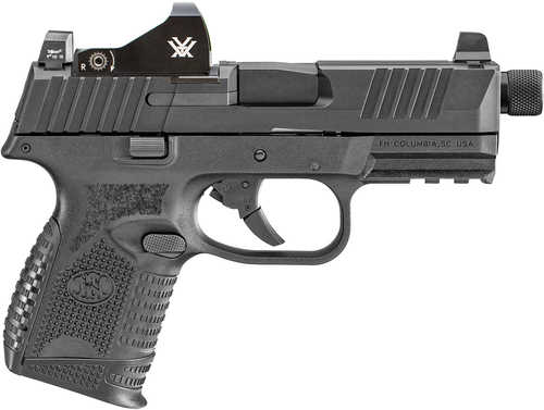 FNH USA 509 Compact Tactical Semi-Auto Pistol 9mm Luger 4.32" Barrel (3)-10Rd Mags Vortex Viper Red Dot Sight Black Finish