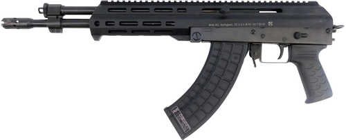 M+M M10X AK-Style Semi-Auto Tactical Pisol 7.62x39mm 12.5" Barrel (1)-30Rd Mag Black Finish
