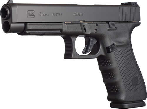 Glock 41 Gen4 Semi-Auto Pistol .45ACP 5.3" Barrel (2)-17Rd Mags Black Polymer Finish
