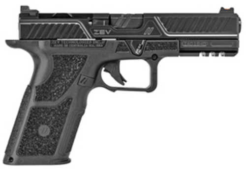Zev Technologies OZ9 Combat Compact Semi-Auto AR-Style Pistol 9mm Luger 4.49" Barrel (2)-17Rd Mags Fiber Optic Front & Rear Sights Grey Finish