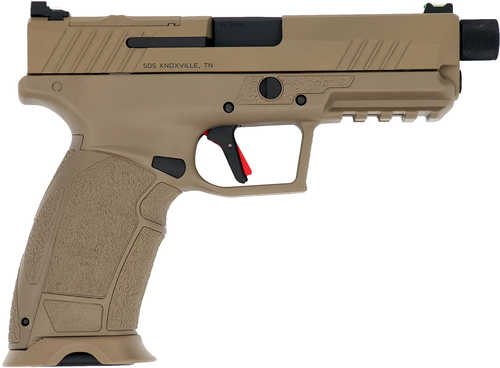 SDS Imports PX-9 Gen3 Semi-Auto Pistol 9mm Luger 4.69" Barrel (2)-20Rd Mag Fiber Optic Front, Black Serrated Adjustable Rear Sights Flat Dark Earth Finish